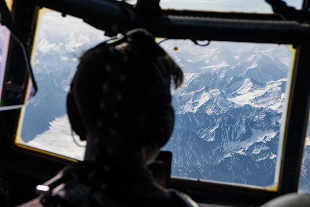 C-130s weave through mountains, perform dirt strip landings for RED FLAG 22-2