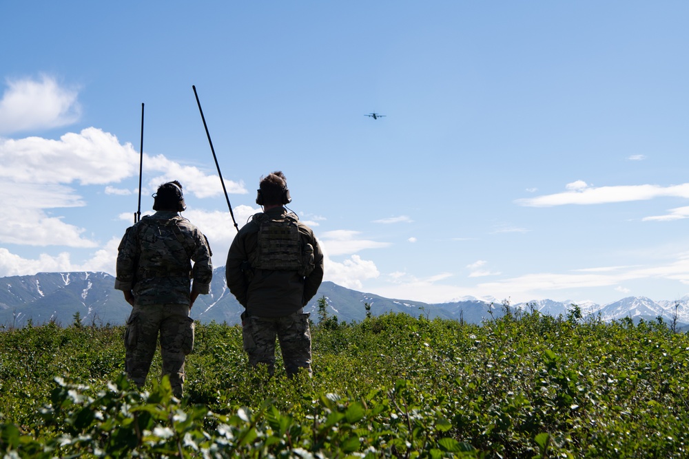 C-130s weave through mountains, perform dirt strip landings for RED FLAG 22-2