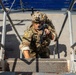 Sailors from USS Abraham Lincoln Conduct a Helicopter Visit, Board, Search and Seizure Exercise with USS Dewey