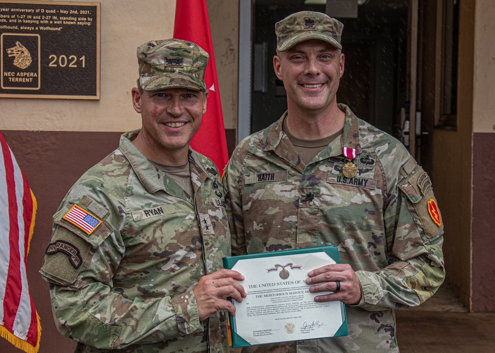 2-27 Infantry “No Fear” changes command