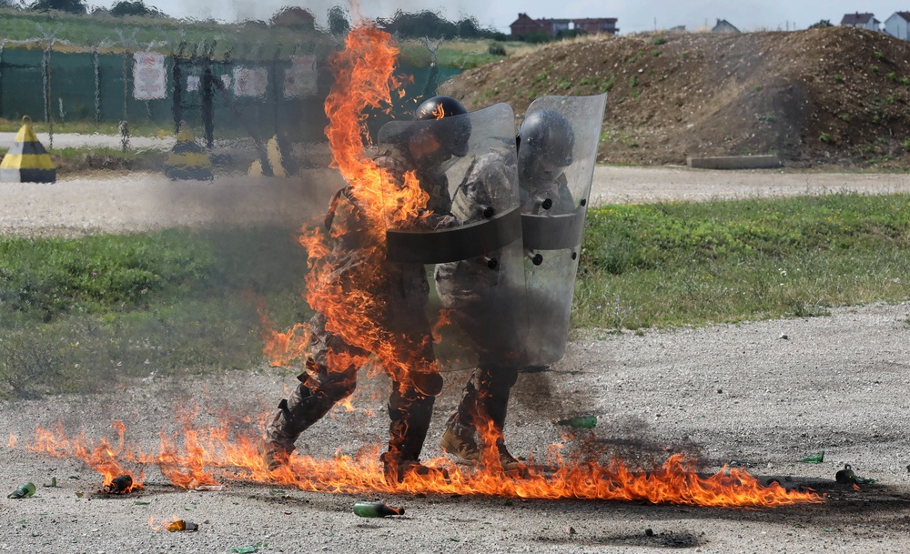 Crowd Riot Control Training - Fire Phobia
