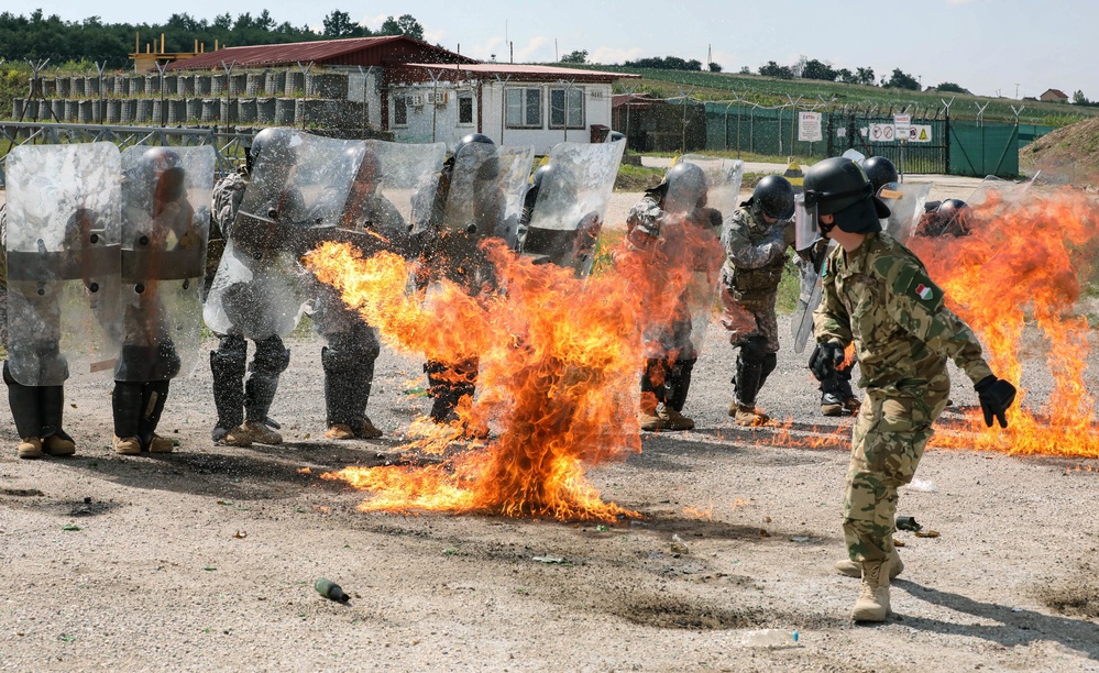 Crowd Riot Control Training - Fire Phobia