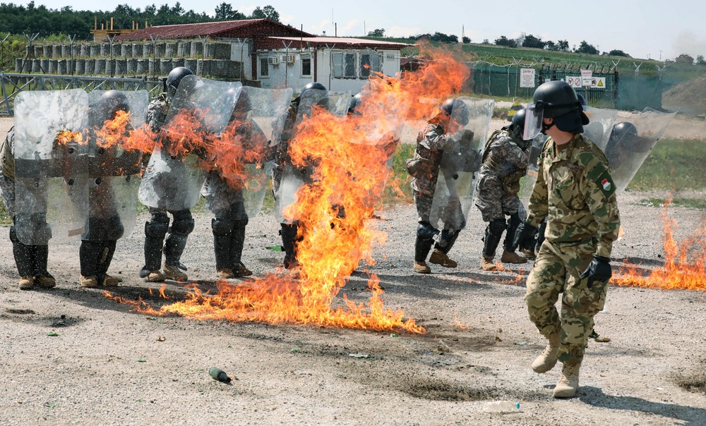 Crowd Riot Control Training - Fire Phobia