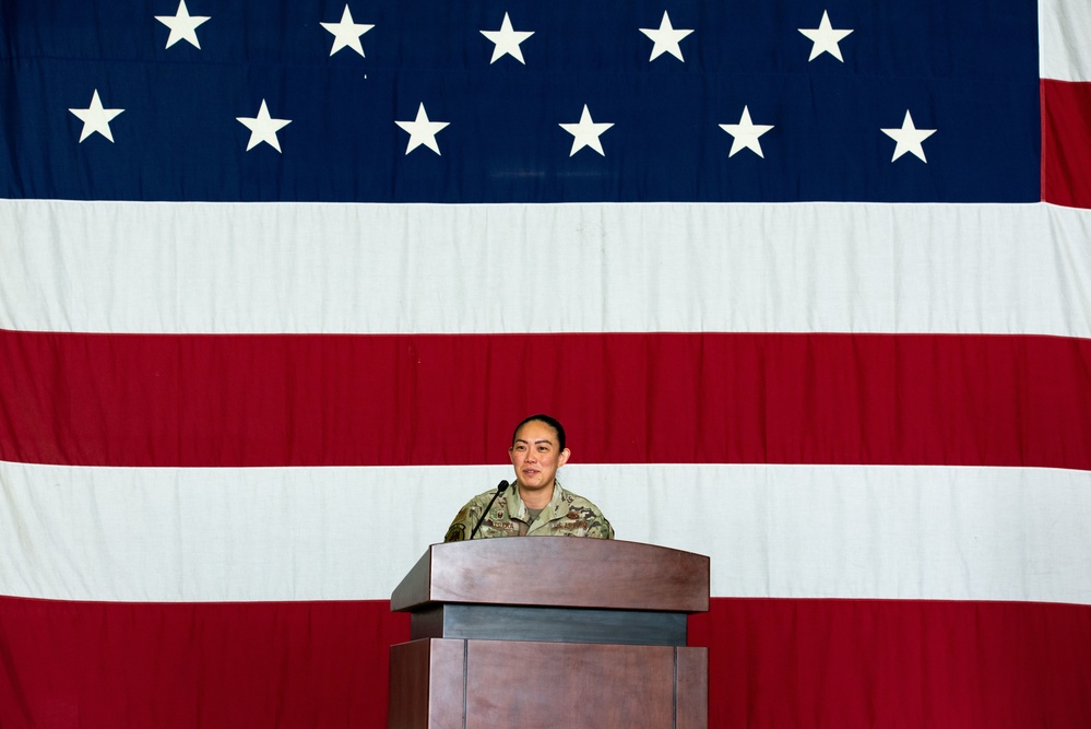 36th FGS celebrates stand up, new commander