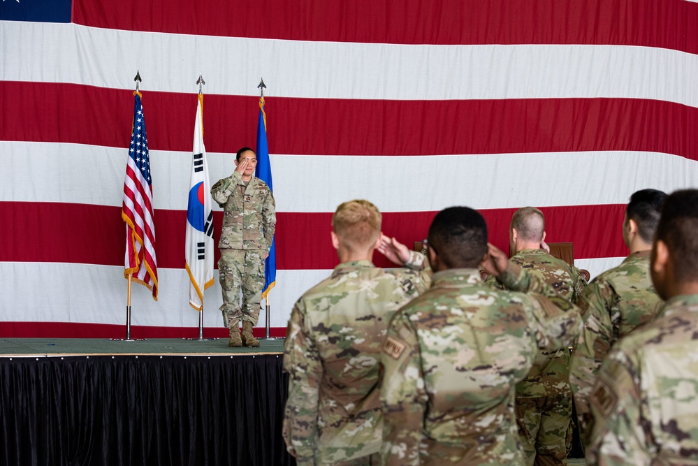 36th FGS celebrates stand up, new commander