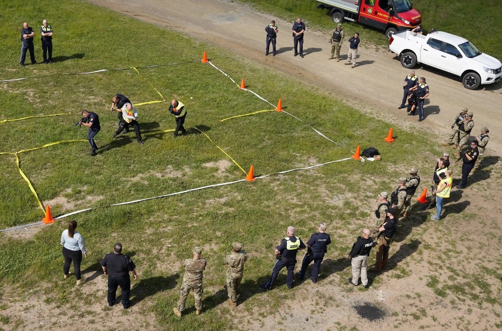 Joint training event strengthens partnership between German, American police