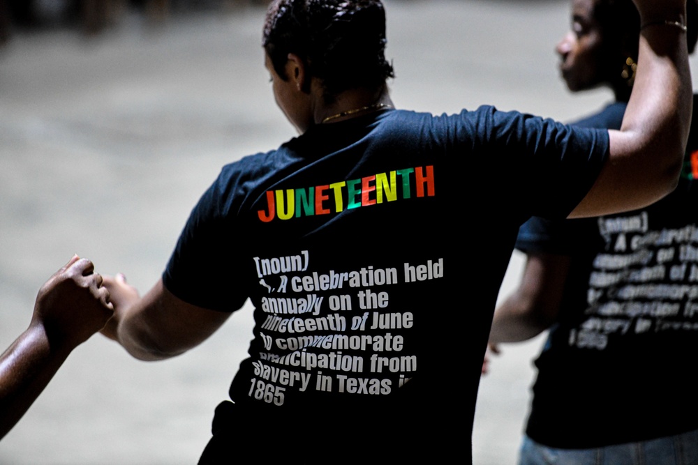 380th AEW Airmen celebrate Juneteenth