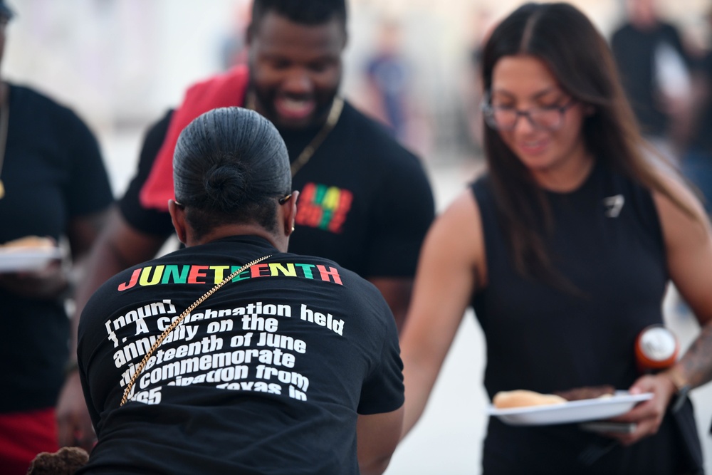 380th AEW Airmen celebrate Juneteenth