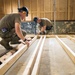 110th Wing Civil Engineers construct walls during Japan DFT