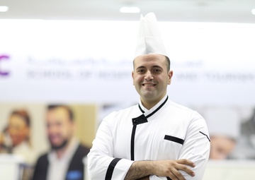 Mohammad Thaher earned a Diploma in Culinary Arts