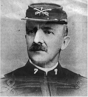 Lieutenant Varnum scouts for Custer