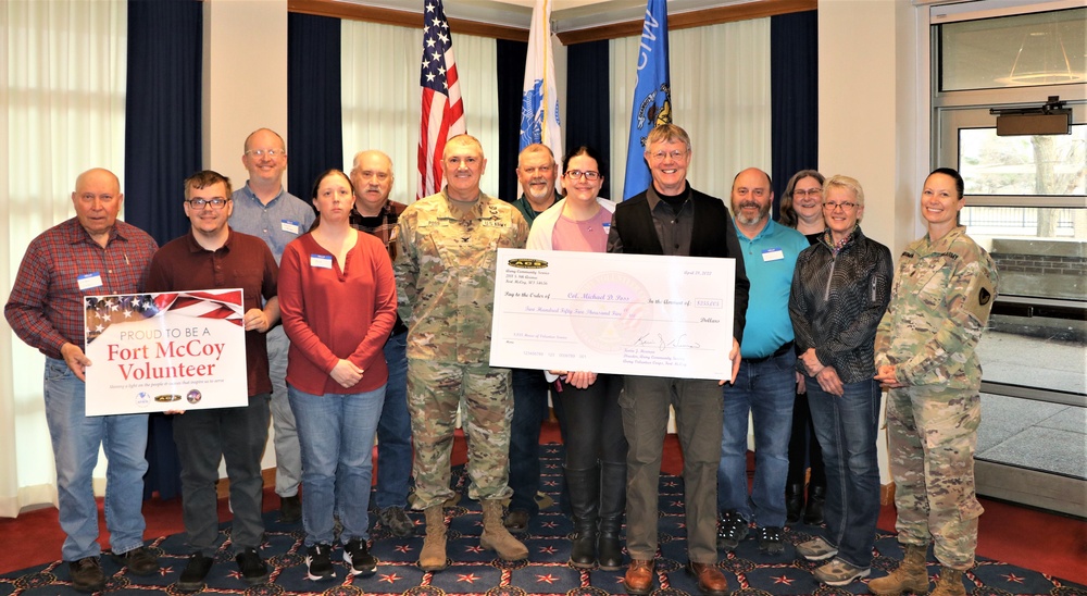 Fort McCoy recognizes, appreciates volunteers in special event Fort McCoy recognizes, appreciates volunteers in special event