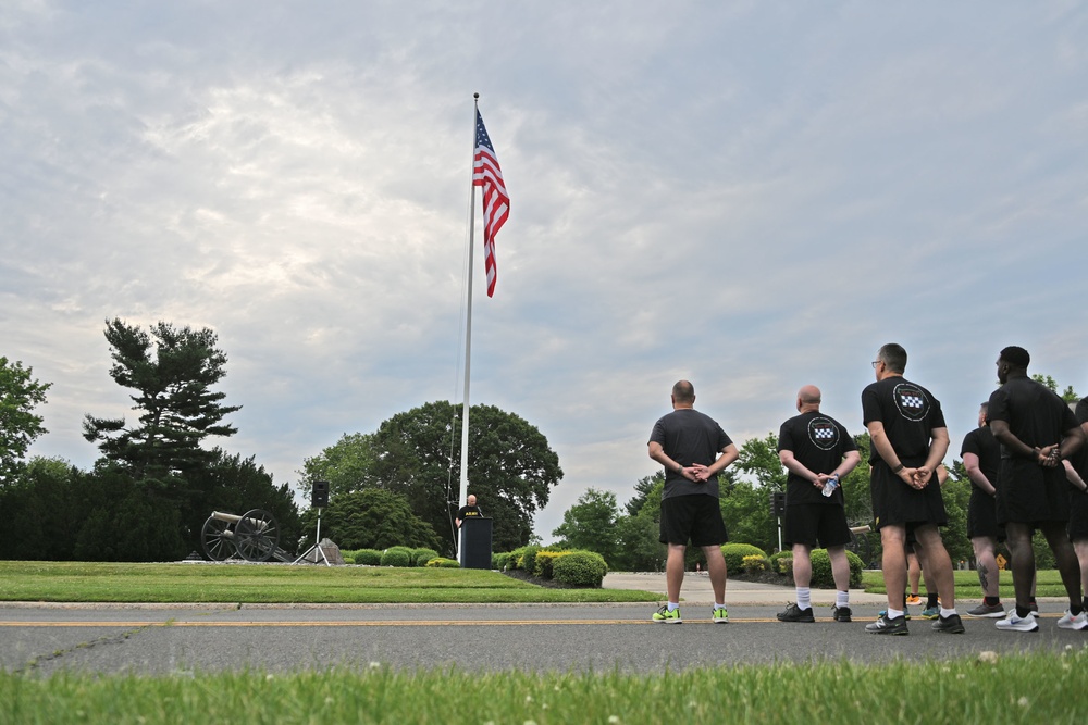 Fort Dix – Army US Flag Ceremony / Reveille  – U.S. ASA Fort Dix HQ (NJ)