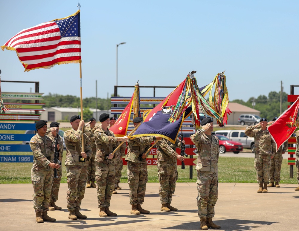 2nd Brigade Casing of the Colors Ceremony