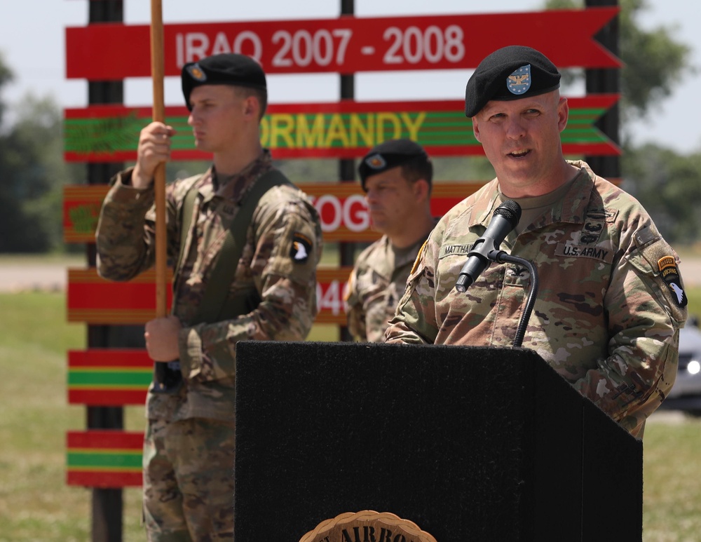 2nd Brigade Commander gives remarks