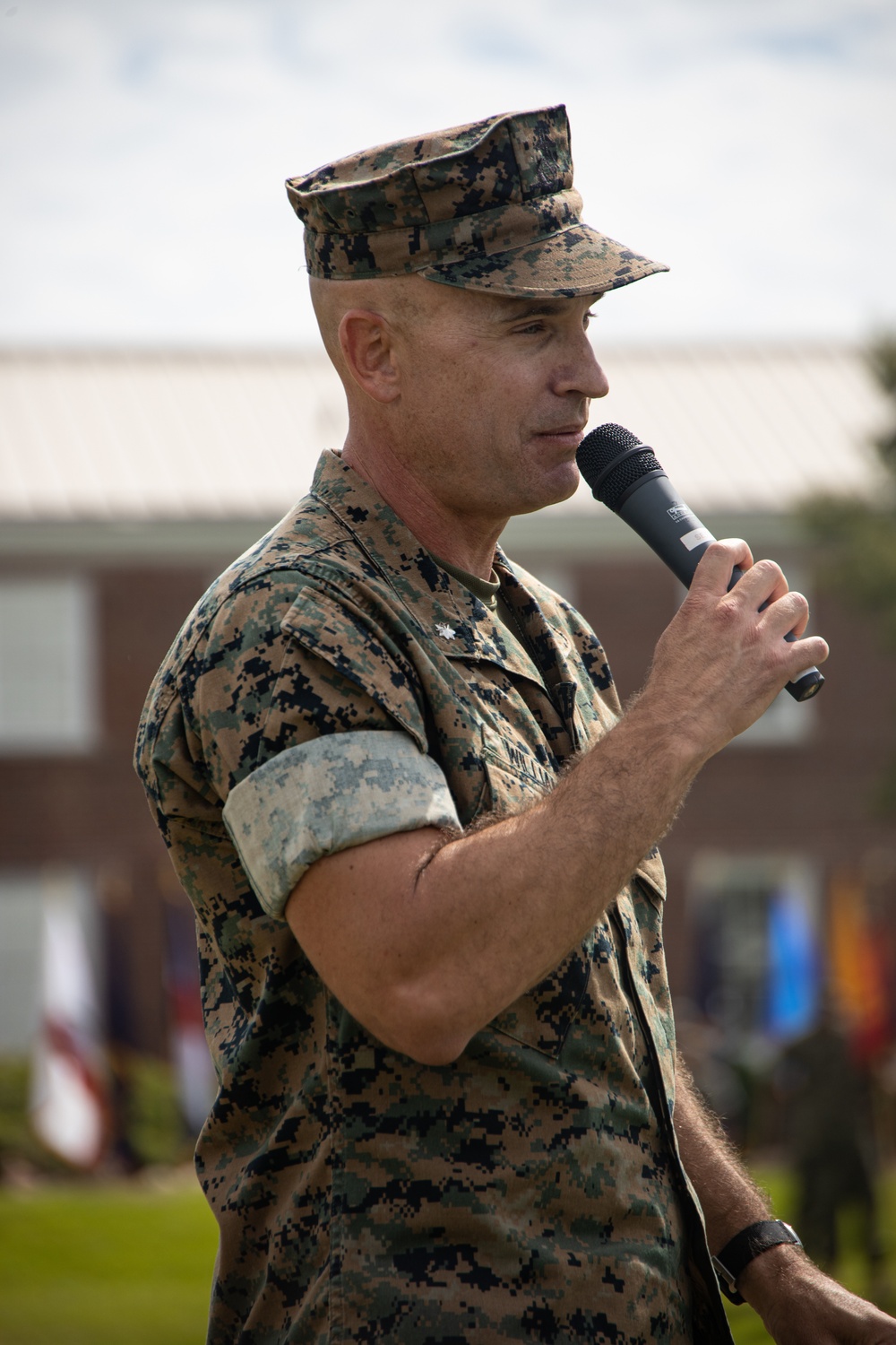 Combat Logistics Battalion 24 Change of Command Ceremony