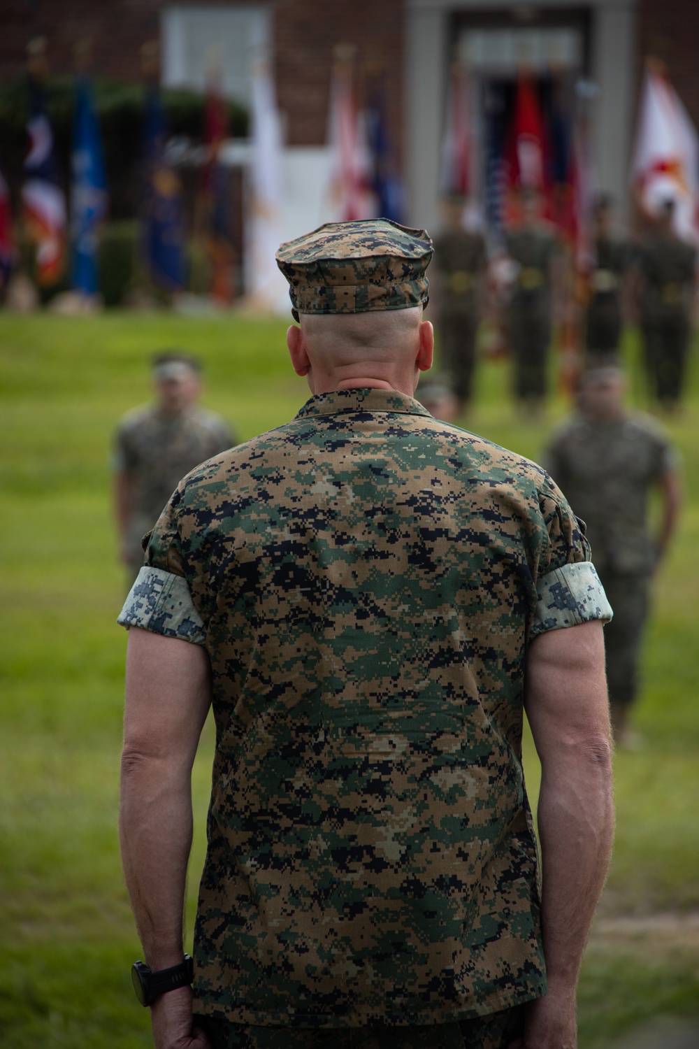 Combat Logistics Battalion 24 Change of Command Ceremony