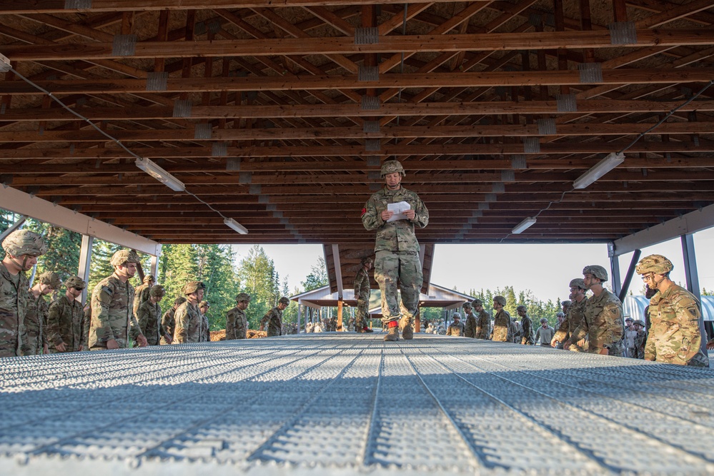 U.S. Army Paratroopers and U.S. Special Tactics Operators train together during RF-A 22-2