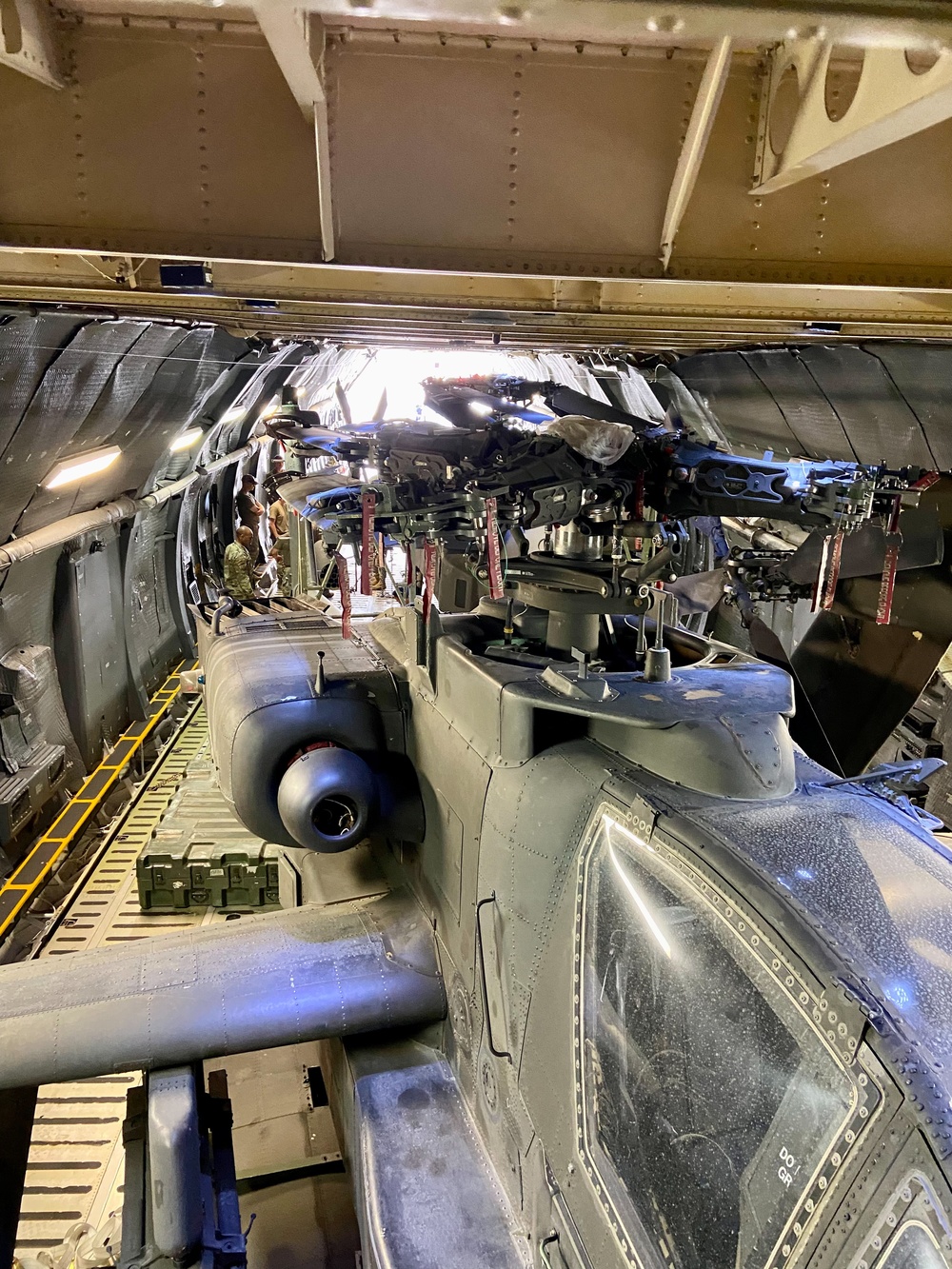 Utah National Guard ships AH-64D Apaches to Morocco for African Lion 22
