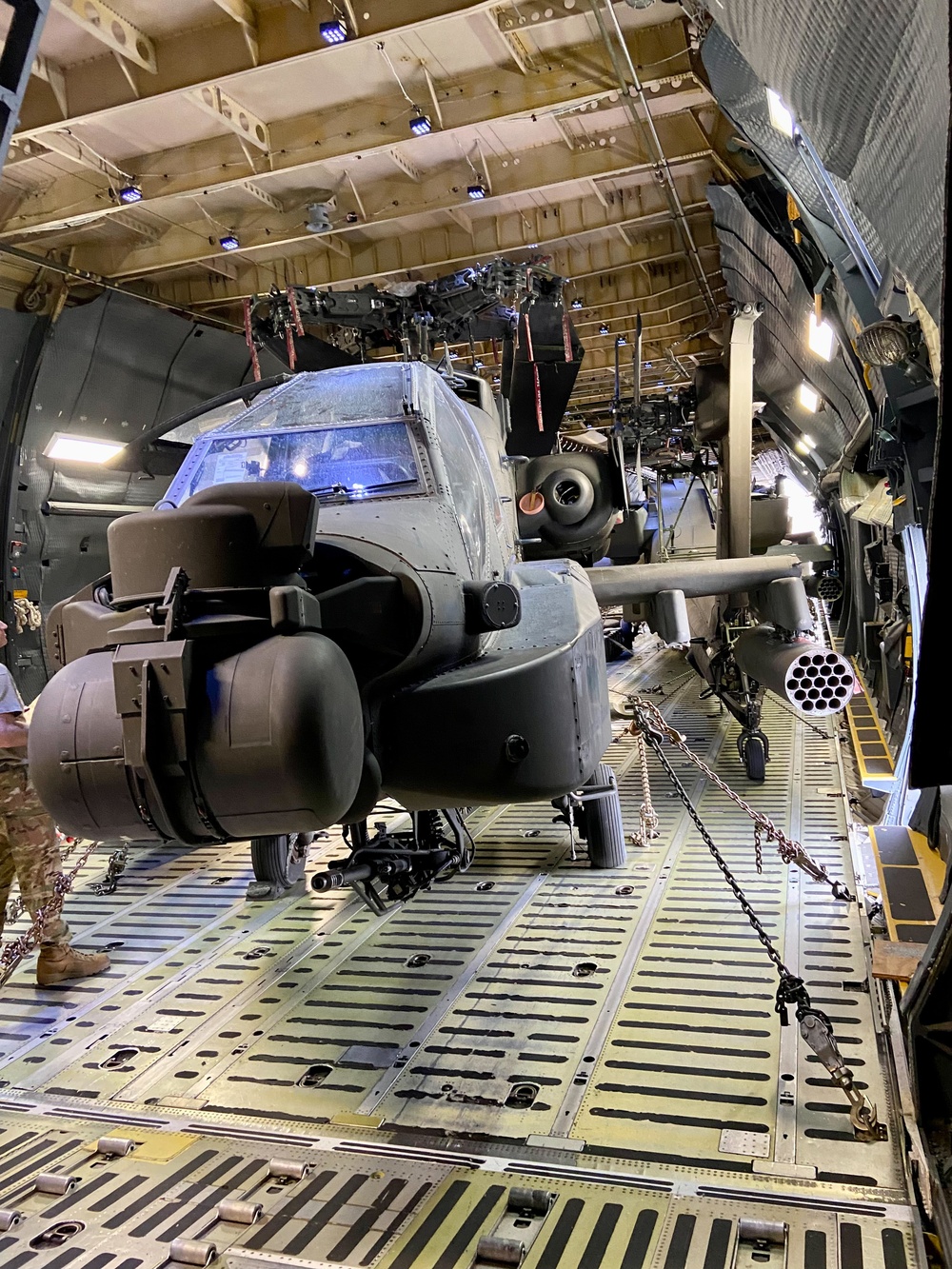 Utah National Guard ships AH-64D Apaches to Morocco for African Lion 22