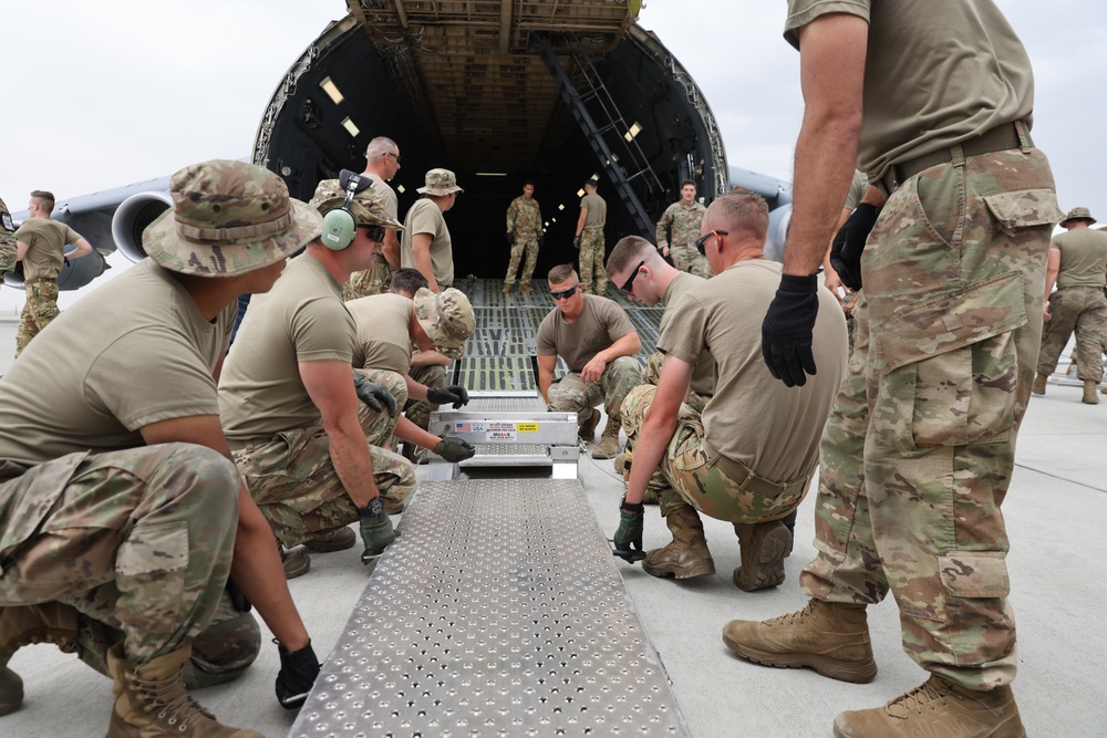 Utah National Guard ships AH-64D Apaches to Morocco for African Lion 22