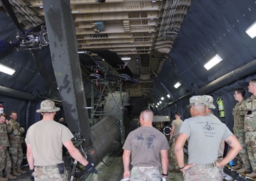 Utah National Guard ships AH-64D Apaches to Morocco for African Lion 22