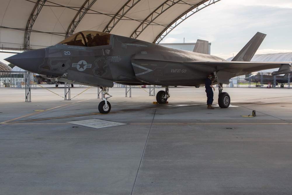 2nd MAW F-35B Lightning II take to the skies