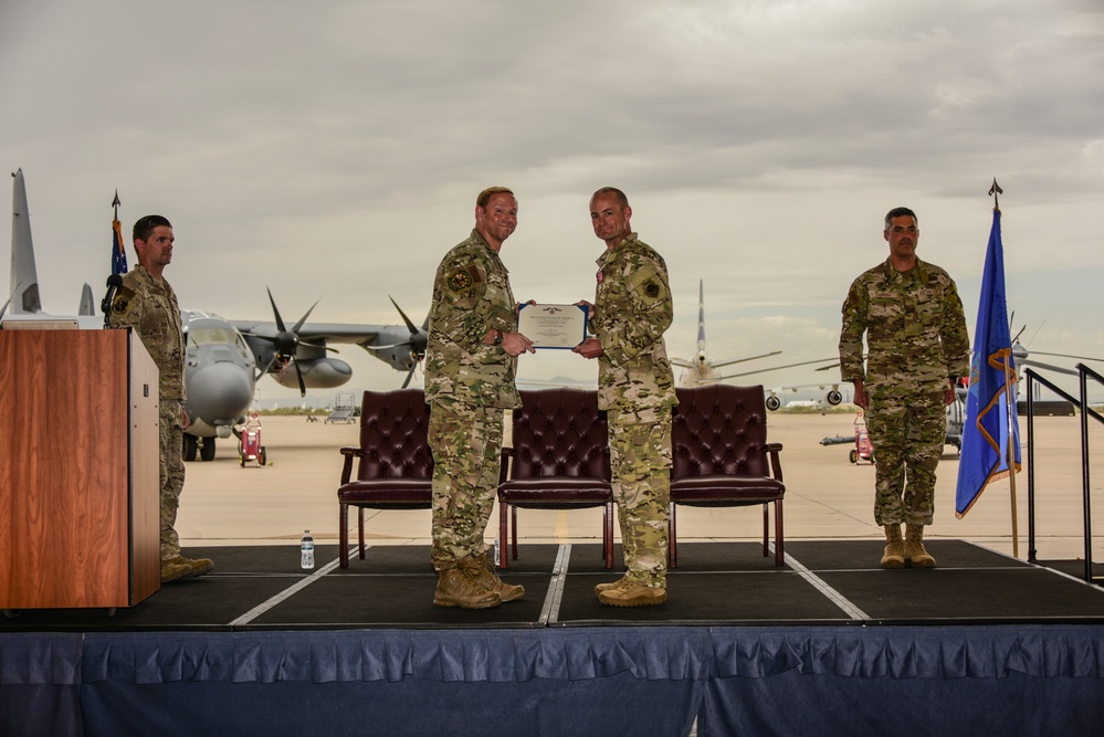 563rd RQG Change of Command