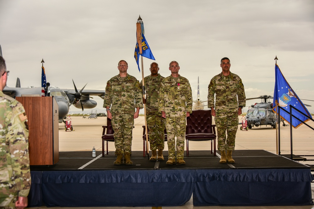 563rd RQG Change of Command