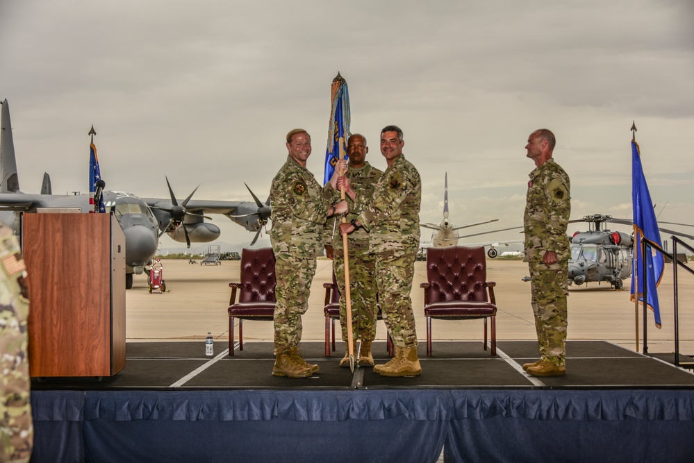 563rd RQG Change of Command