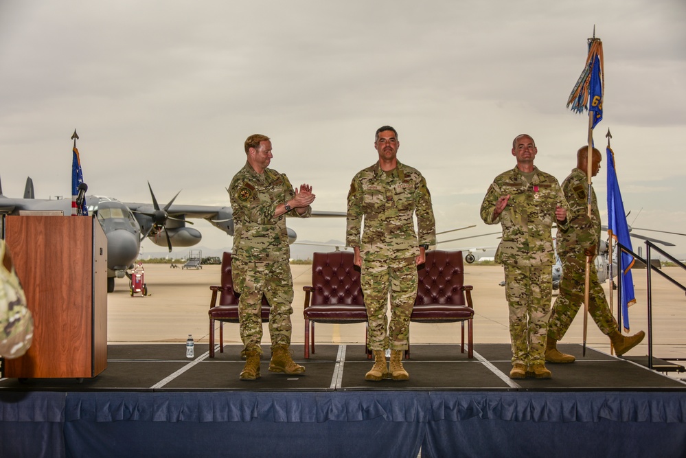 563rd RQG Change of Command