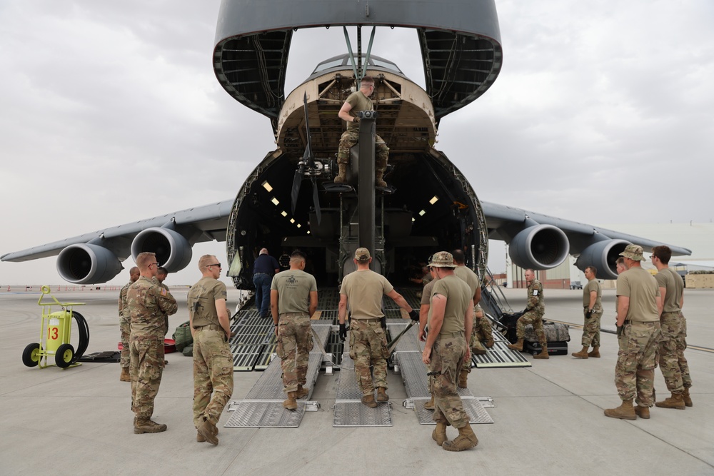 Utah National Guard ships AH-64D Apaches to Morocco for African Lion 22
