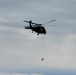 Wisconsin Guard UH-60 Soldiers hold live-hoist, medical-evacuation training at Fort McCoy