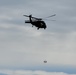 Wisconsin Guard UH-60 Soldiers hold live-hoist, medical-evacuation training at Fort McCoy