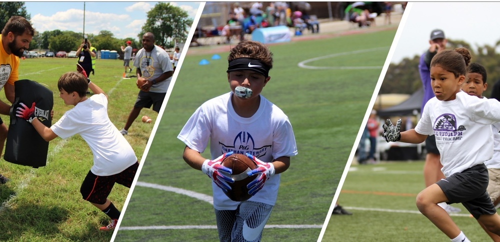 Select military bases get ProCamps youth football events with NFL athletes thanks to military resale promotion