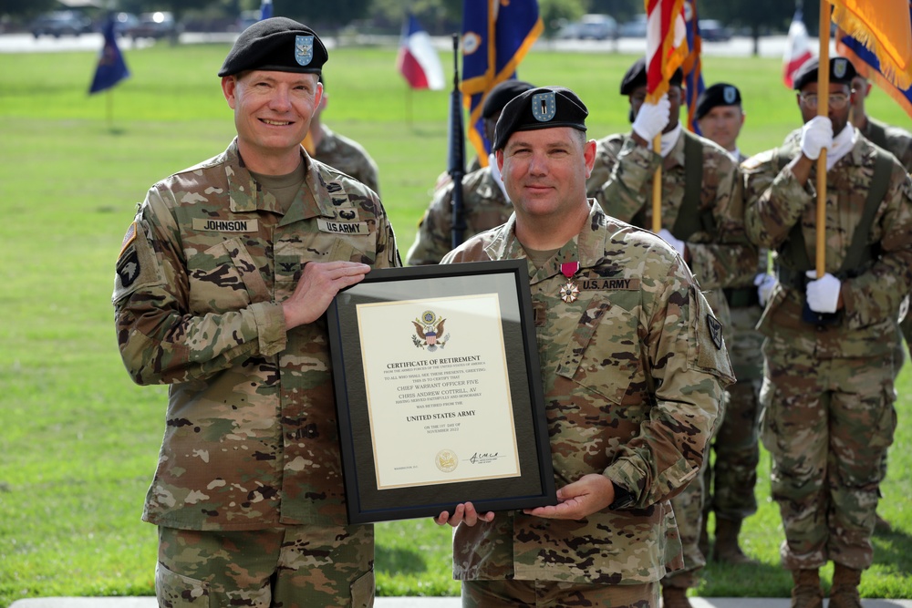 110th Aviation Brigade Retirement Ceremony