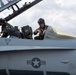 U. S. Marines with VMFA-115 conduct flight operations