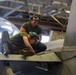 U.S. Marines with Marine Fighter Attack Squadron (VMFA)115 conduct maintenance