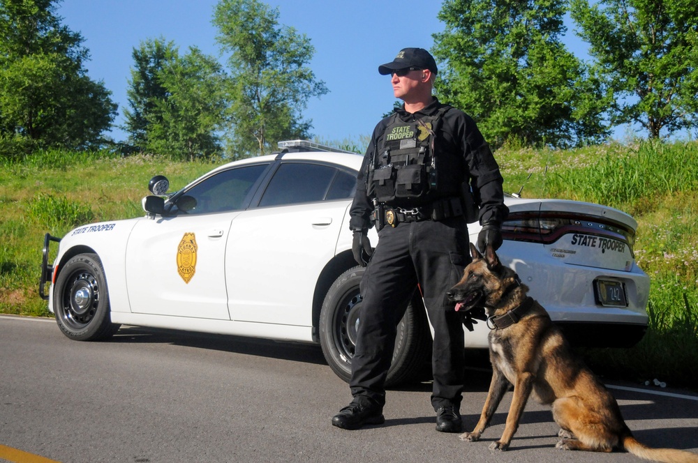 Escaped inmate exercise test response efforts