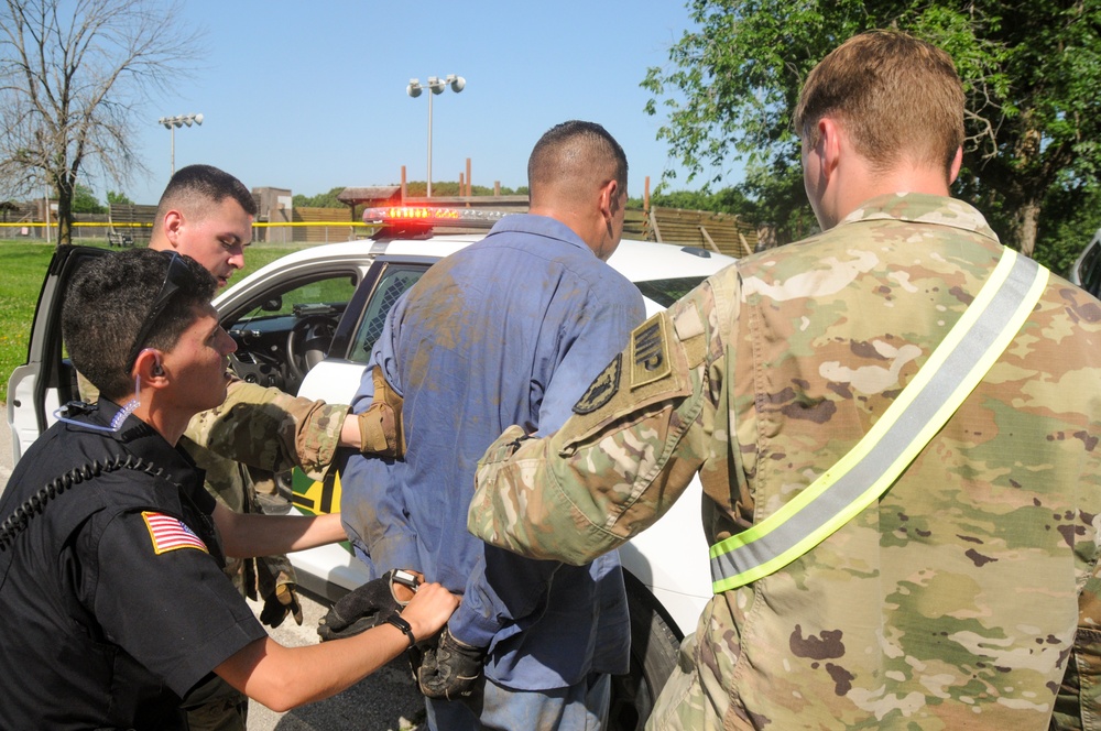 Escaped inmate exercise test response efforts