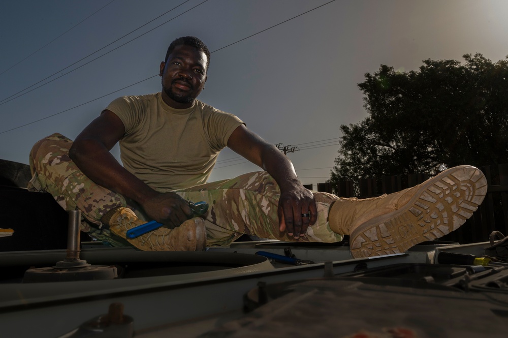 From Togo to Texas; 7th CES HVAC technician's desire to serve