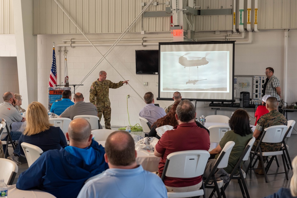 182nd Airlift Wing hosts 2022 Employer Support of Guard and Reserve &quot;Breakfast with the Boss&quot;