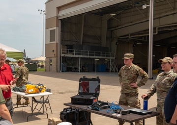 182nd Airlift Wing hosts 2022 Employer Support of Guard and Reserve "Breakfast with the Boss"