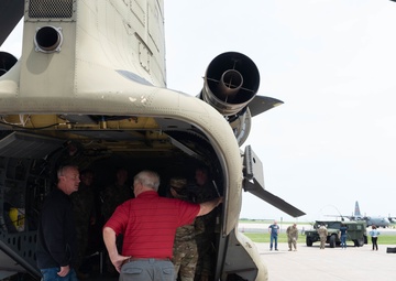 182nd Airlift Wing hosts 2022 Employer Support of Guard and Reserve "Breakfast with the Boss"