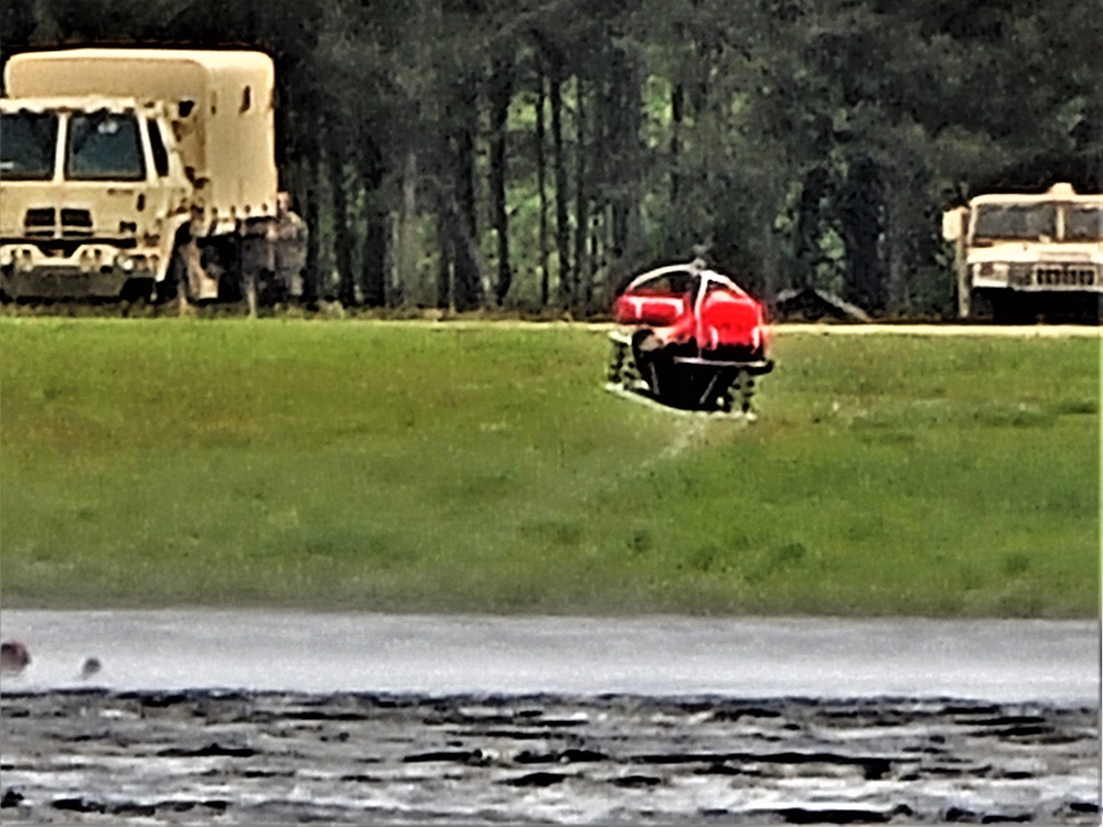 Wisconsin Guard UH-60 Soldiers hold live-hoist, medical-evacuation training at Fort McCoy