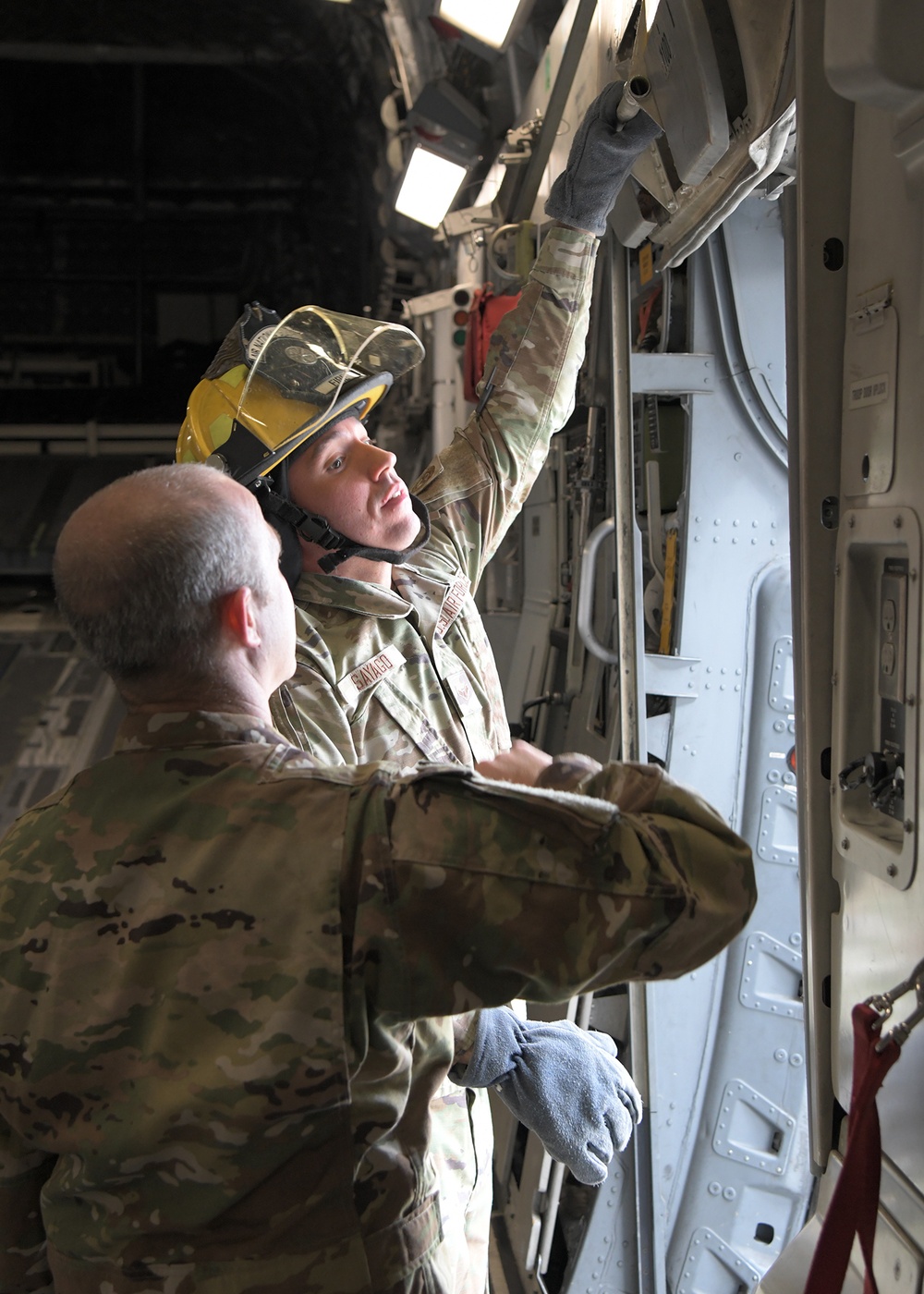 Joint Fire Department Training Exercise At Stewart Air National Guard Base