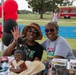 97 AMW Airmen host Juneteenth block party