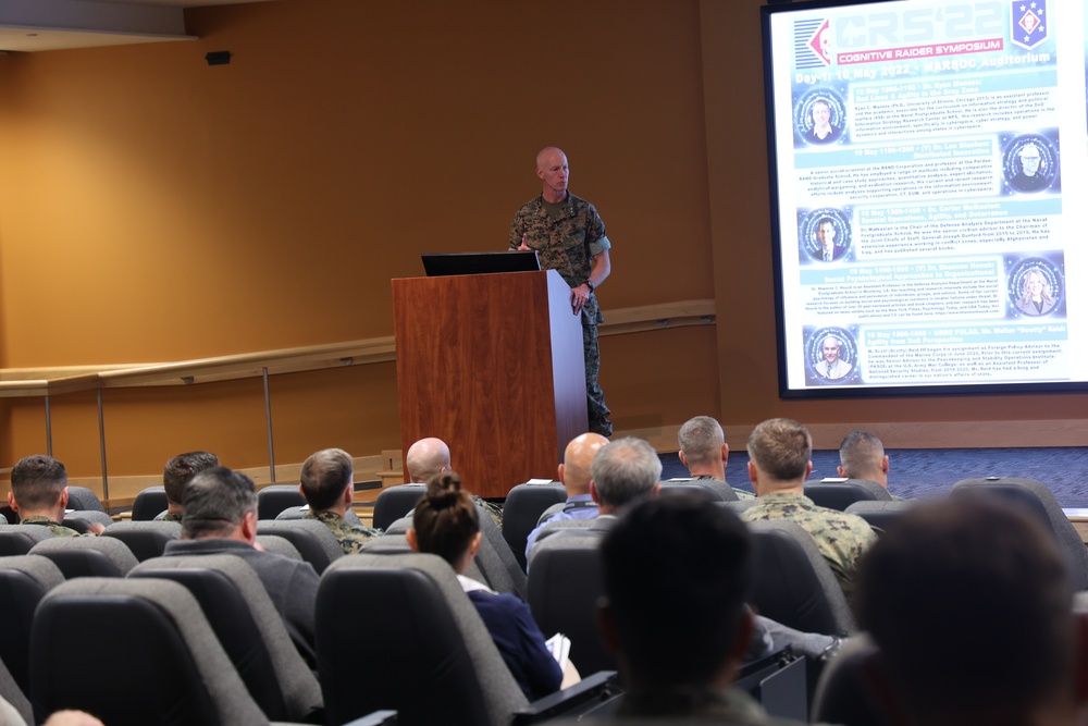 MARSOC hosts WWII Marine Raiders during Raider Week