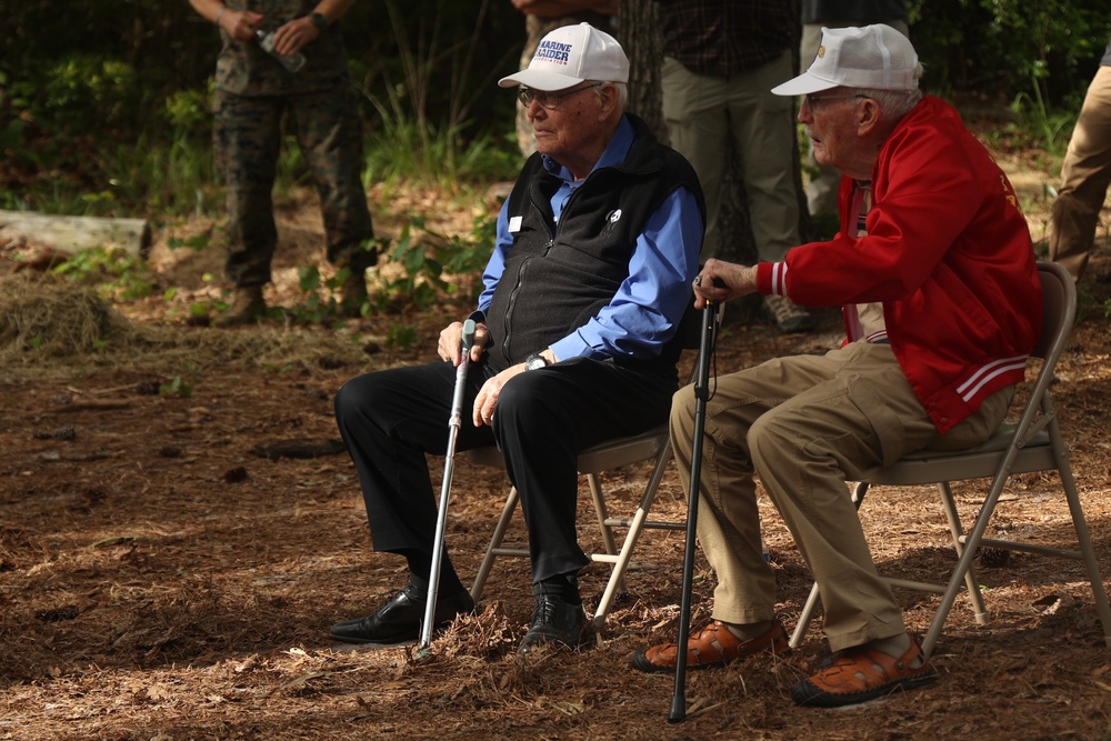 MARSOC hosts WWII Marine Raiders during Raider Week