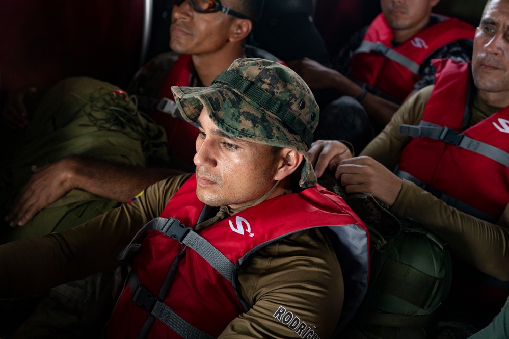 JTF-Bravo 1-228th Aviation Regiment participate in Helocast for Fuerzas Comando 2022